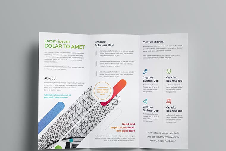 Free Tri-fold Brochure Template