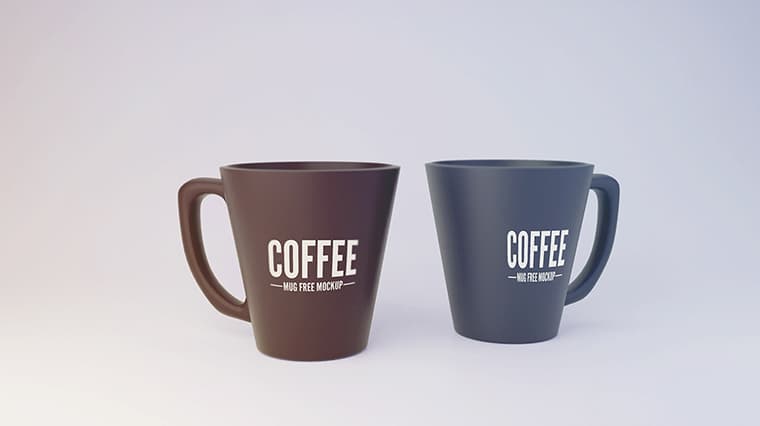 Coffee Mug Mockup PSD