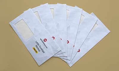 Corporate Brand Letter Envelope Mockup PSD
