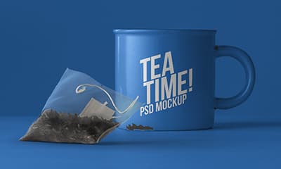 Free Tea Mug Mockup Designs Templates