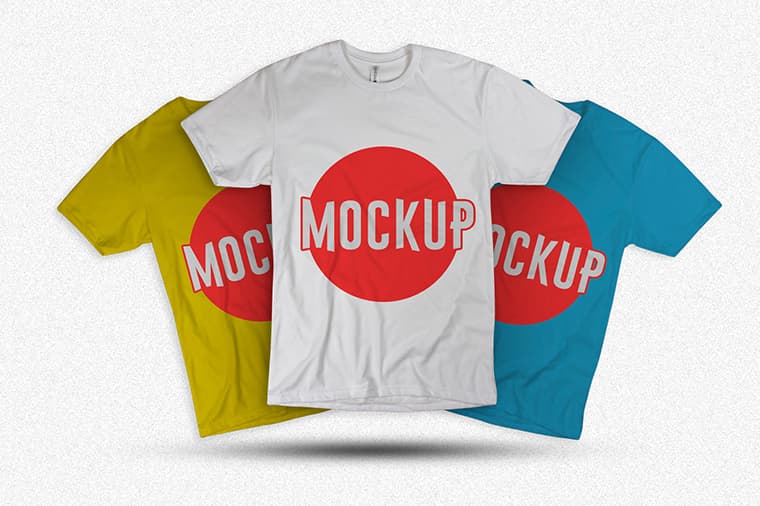T-Shirt Mockup Template PSD