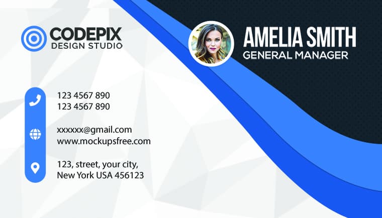 Multipurpose Business Card Design PSD Template