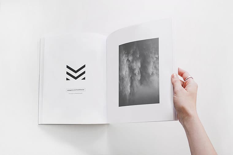 Open Book Mockup Template