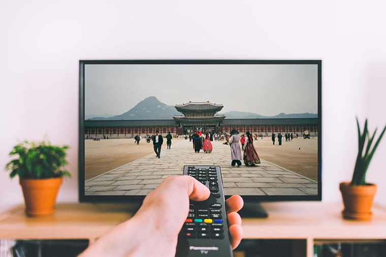 Smart TV Mockup PSD