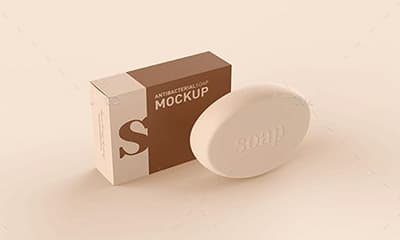 Soap Packaging Mockup PSD Free Download