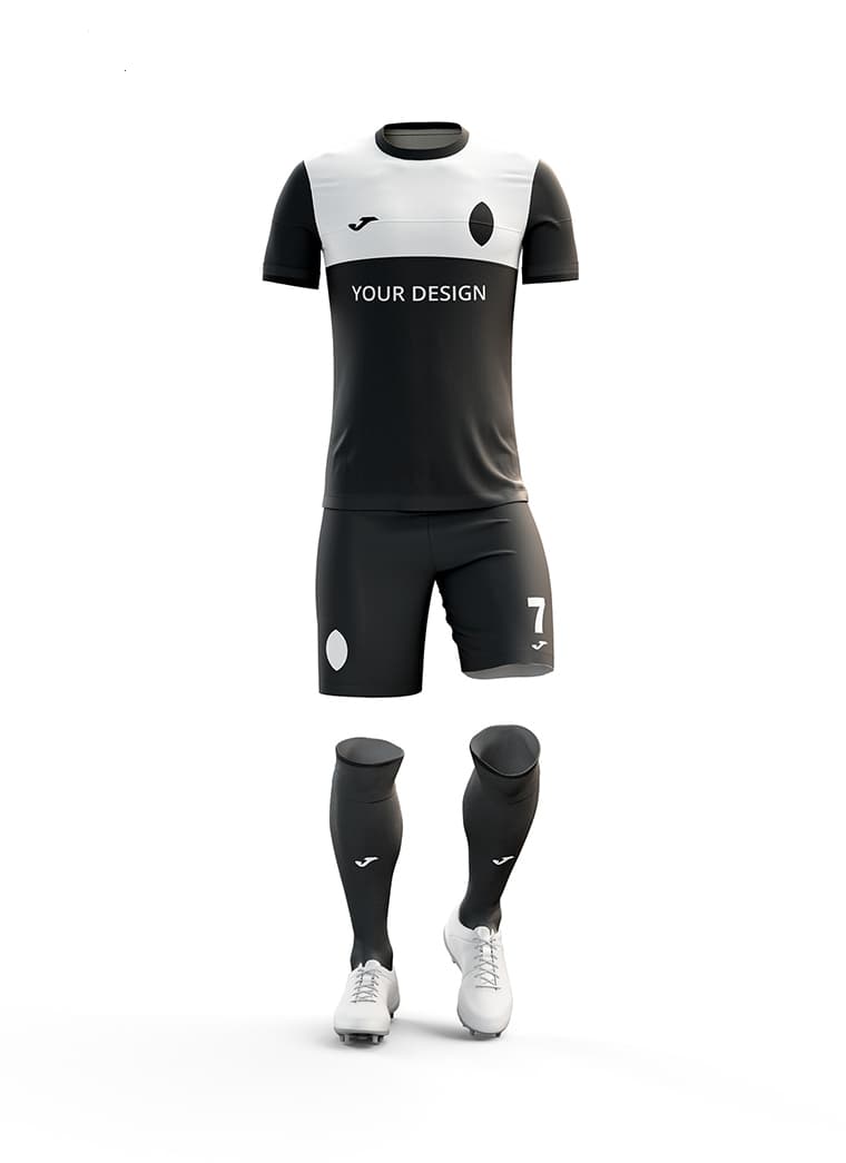 Football Jersey / Soccer Uniform Kit Mockup PSD Template