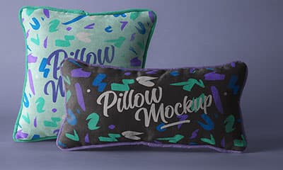 Throw Pillow Mockup Set Psd Free Download