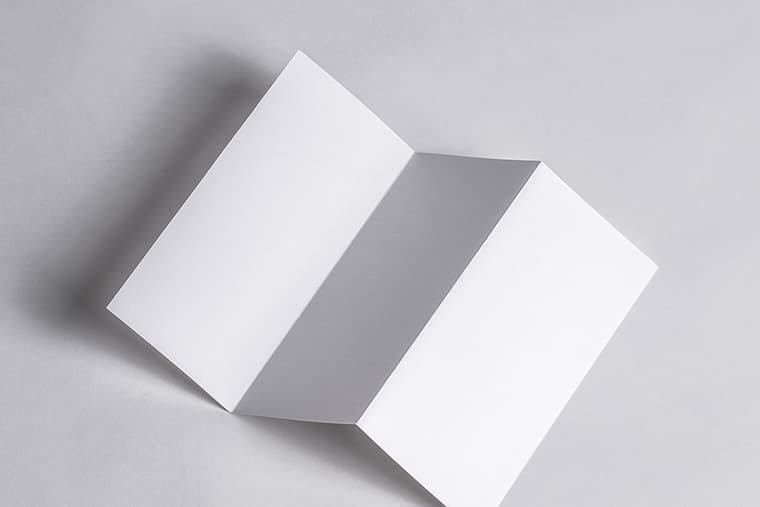 Z-Fold Brochure Mockup